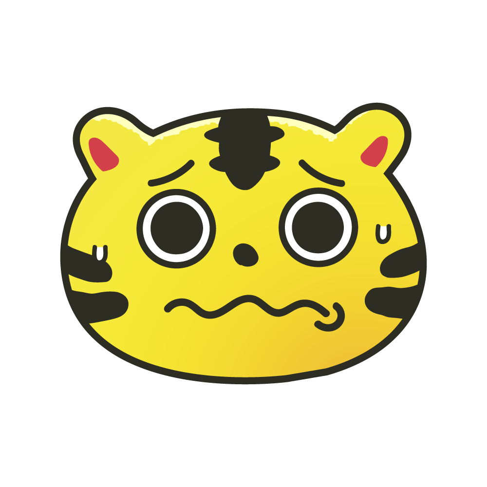 少し不安なマスコット